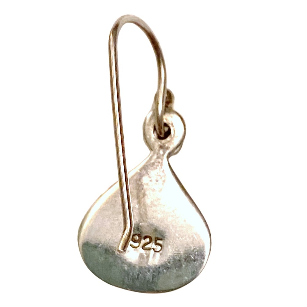 Sterling silver Dainty Dangle earrings 925 - Picture 3 of 3